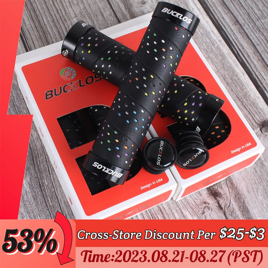 Soft Bicycle Handlebar Grips - Comfort and Utility (1Pair) BIKE FIELD