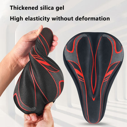 Bike Seat Cover  With Light Comfortable and Wide BIKE FIELD