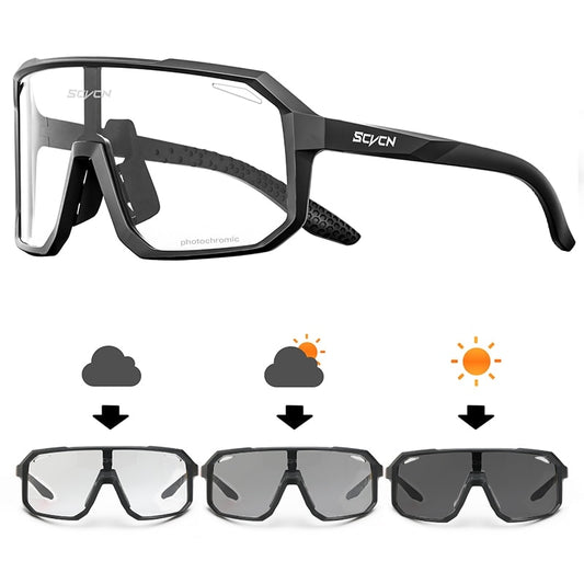 Photochromic Cycling Glasses: Unisex Sunglasses BIKE FIELD