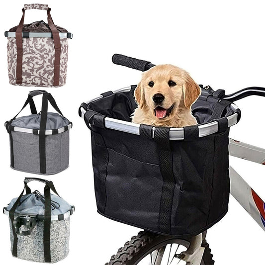 Foldable Pet Carrying Basket for Mountain Bikes BIKE FIELD