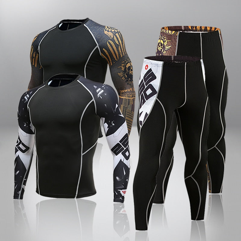 Men's Thermal Underwear Sets BIKE FIELD